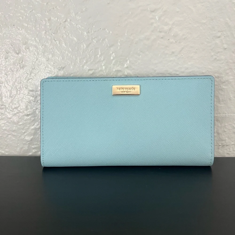 Kate Spade Stacy Newbury Lane Slim Bifold Wallet - Picture 3 of 9